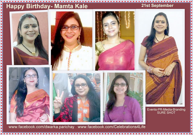 Happy Birthday Mamta Kale Dwarka Parichay