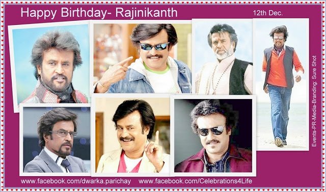 Happy Birthday- Rajnikant - Dwarka Parichay